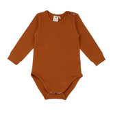 Long-sleeved bodysuit made of cotton (organic)